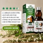 Ekzo Mouth Heal  Ayurvedic Mouthwash | Helps in oral problems, white patches & mouth opening | 15 Days & 30 Days Pack | Men & Women - Image 3